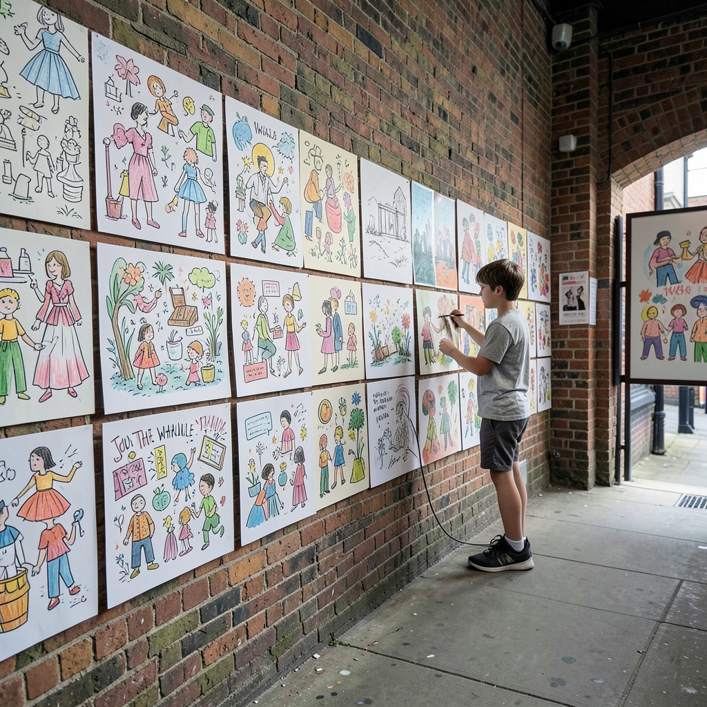Shrewsbury doodle boy Joe Whale to debut first major London exhibition